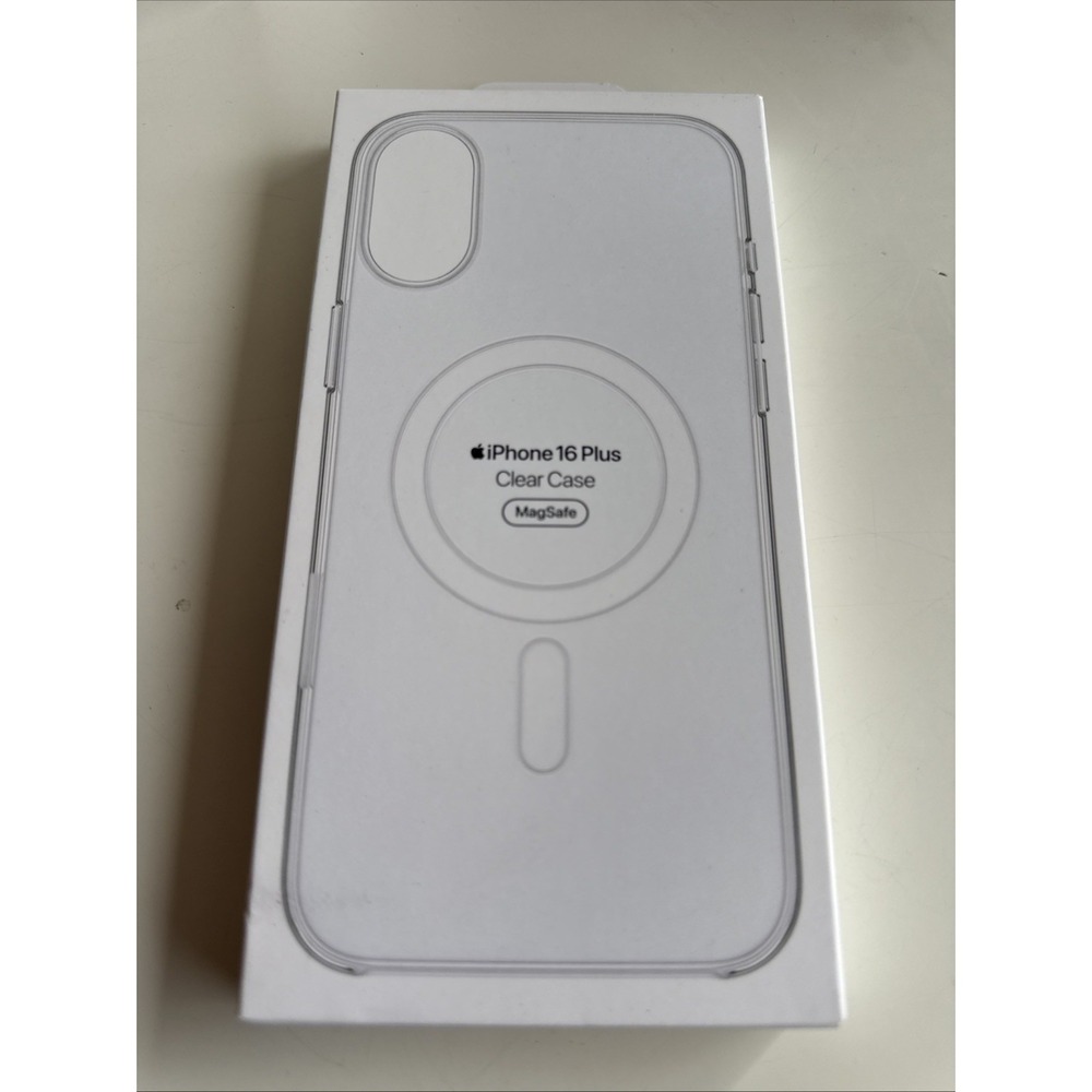 NEW SEALED Apple Genuine OEM iPhone 16 Plus Clear MAGSAFE Case - SKU#A20